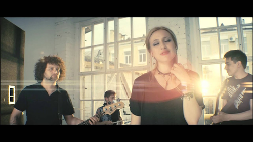 Скриншот из музыкального клипа дочери Сергея Кабышева